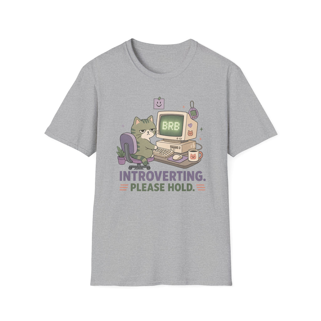 Introverting Please Hold T-shirt