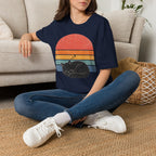 Social Battery Sunset T-SHIRT