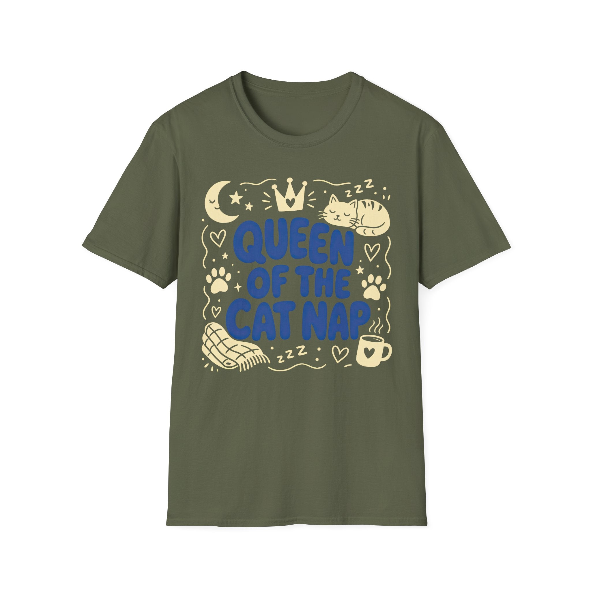 Queen Of The Cat Nap T-SHIRT