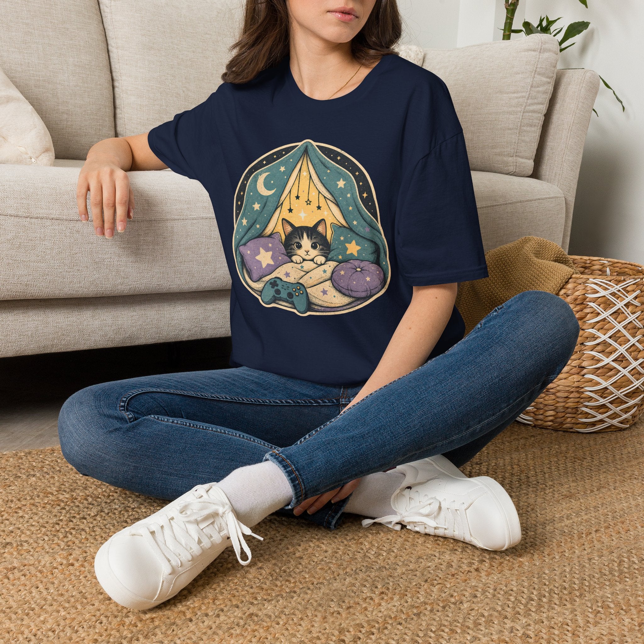 Tiny Portal Blanket Cat T-SHIRT