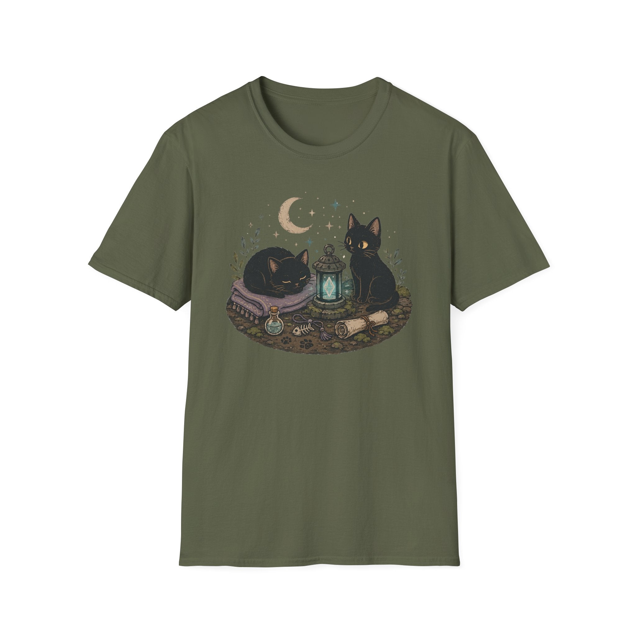 Cozy Save Point Cats T-shirt