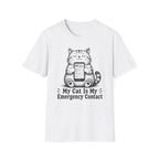 My Cat Is My Emergency Contact T-shirt