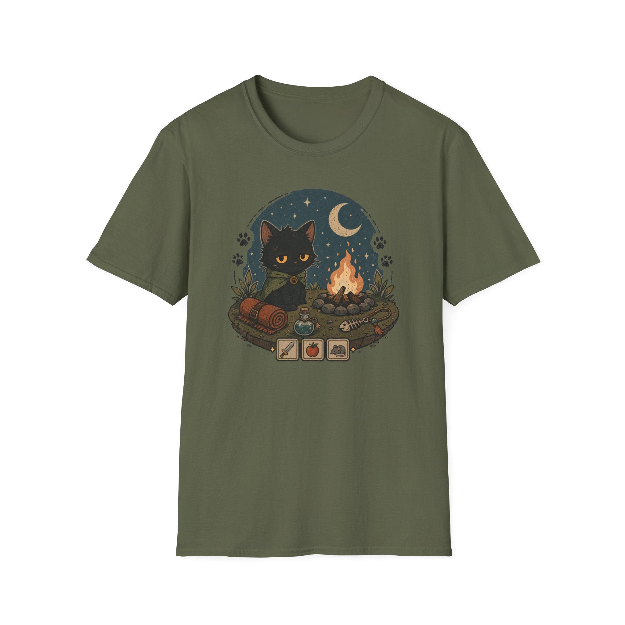 Tiny Quest Cat Camp T-shirt