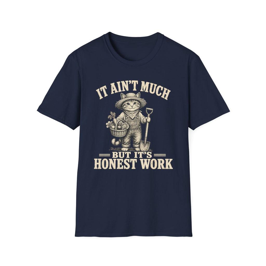 Honest Work Farming Cat T-SHIRT