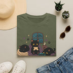 Rainy Night Gamer Cats T-shirt