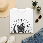Witchy Familiar Gamer Cat T-shirt