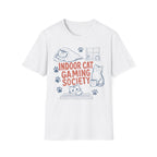 Indoor Cat Gaming Society T-SHIRT
