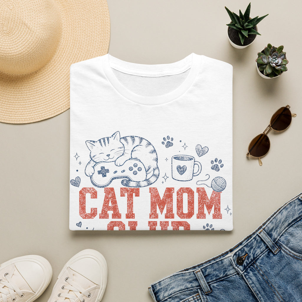 Cat Mom Club T-SHIRT