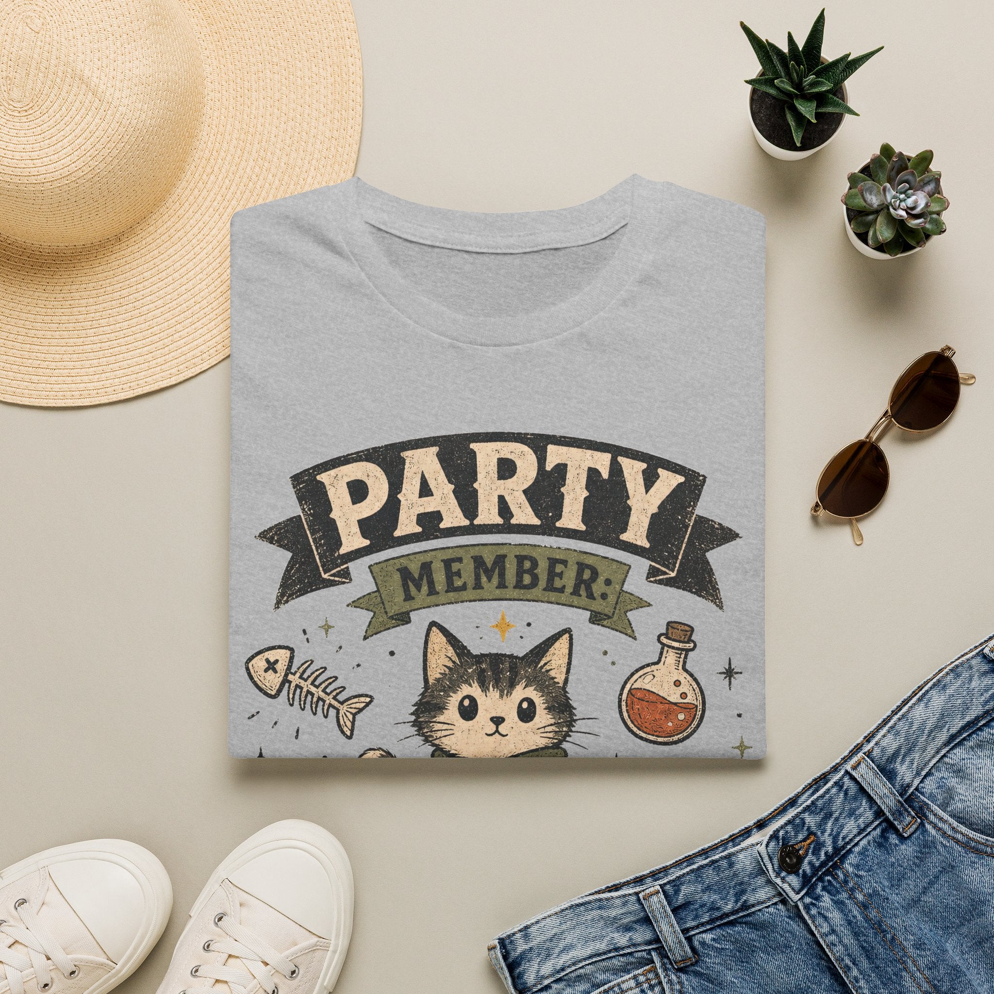 Party Member Cat T-SHIRT