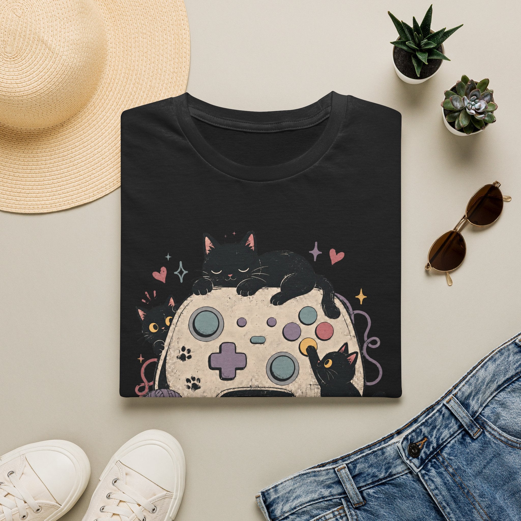 Cat Controller Chaos T-shirt