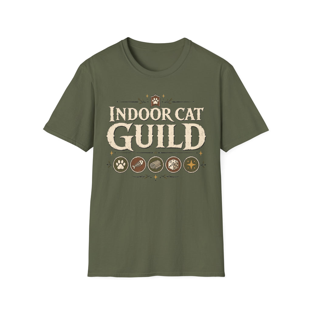 Indoor Cat Guild T-shirt