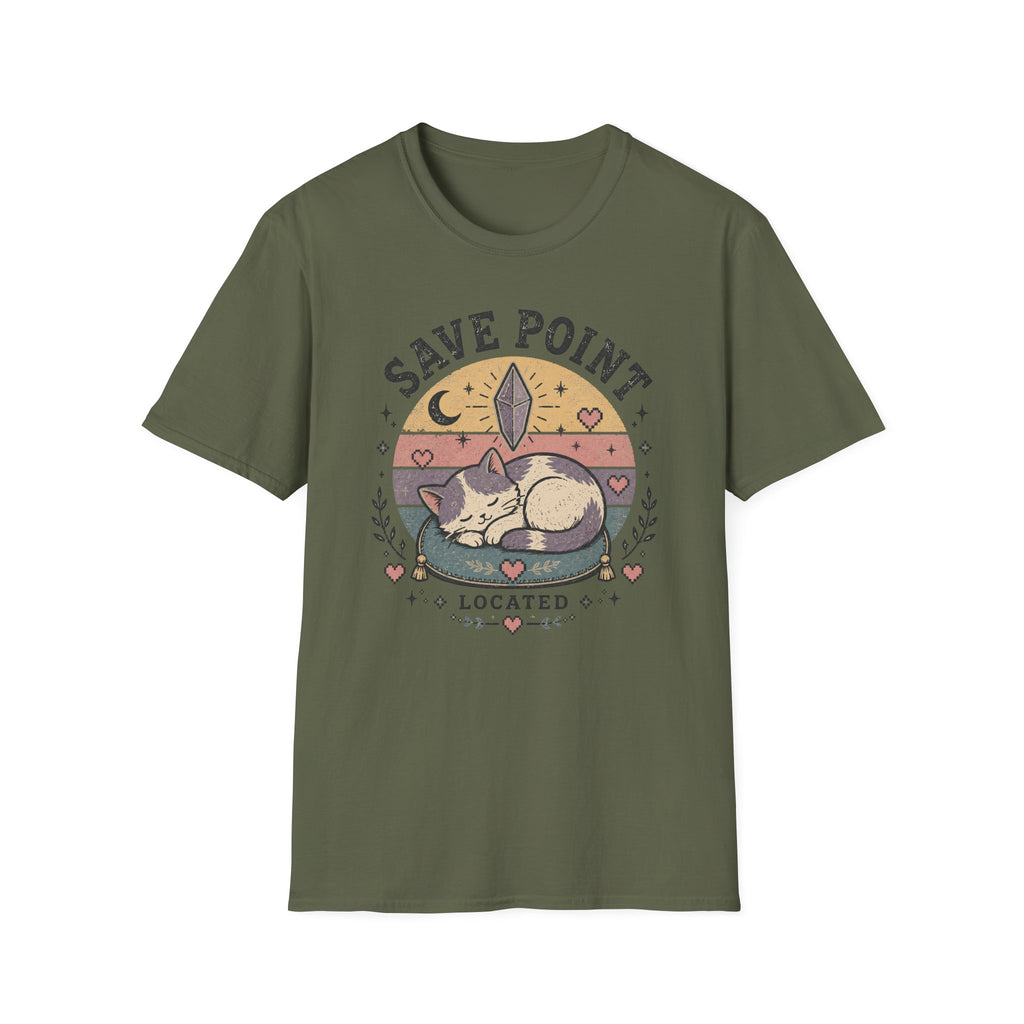 Save Point Located T-shirt