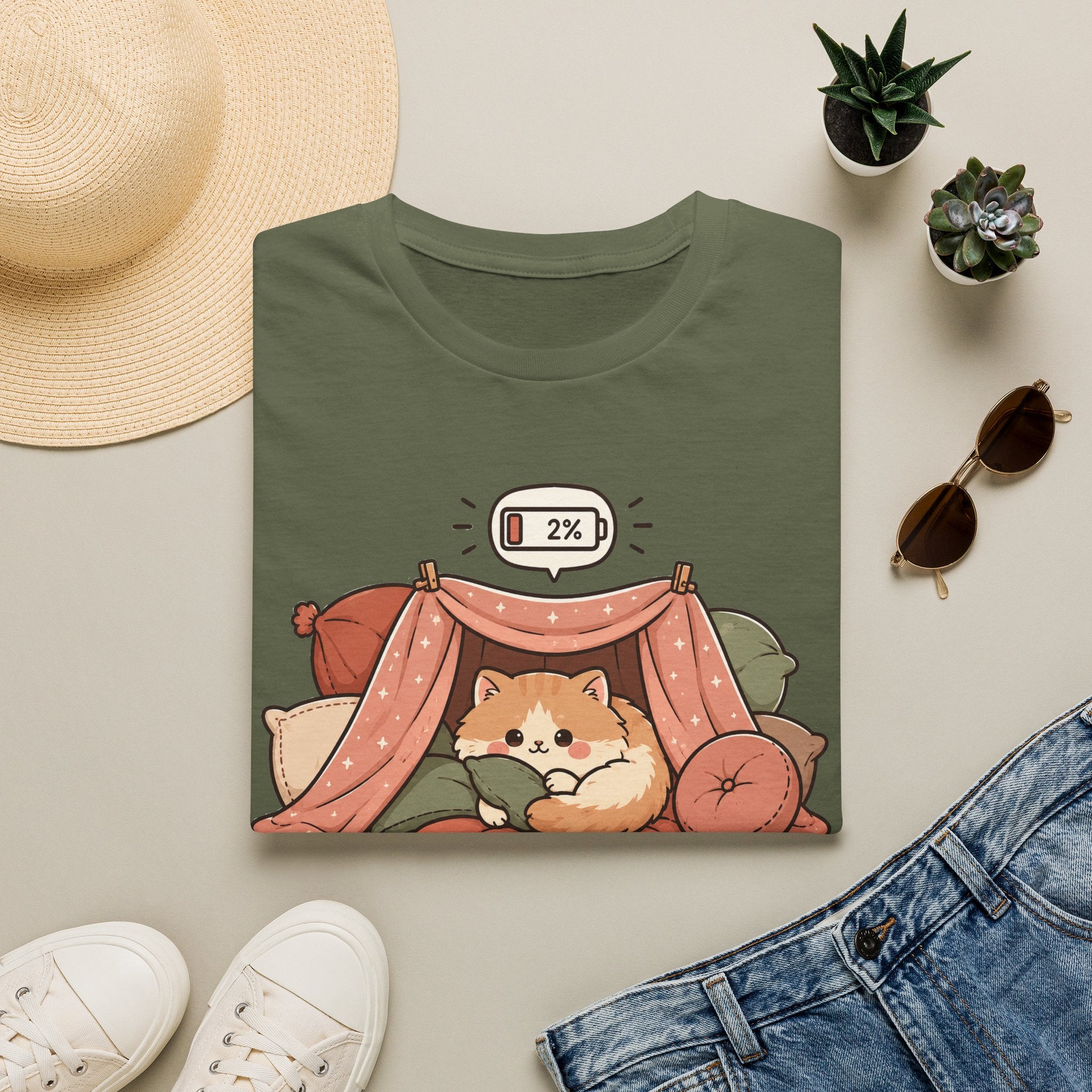 My Social Battery is at 2% T-shirt