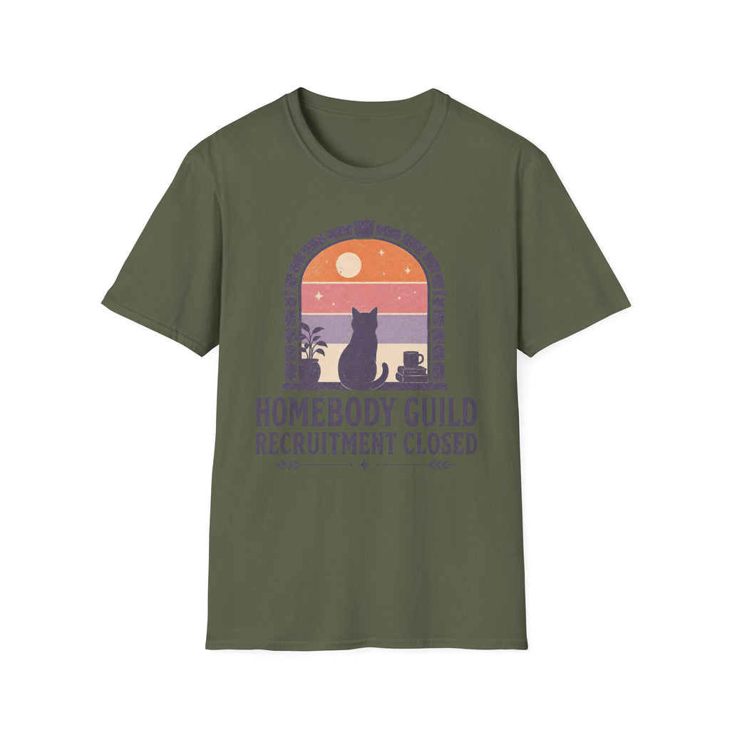 Homebody Guild Recruitment Closed T-SHIRT