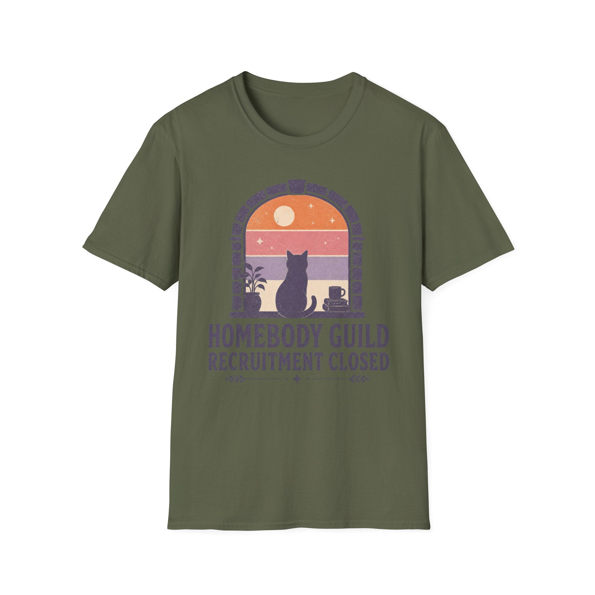 Homebody Guild Recruitment Closed T-SHIRT