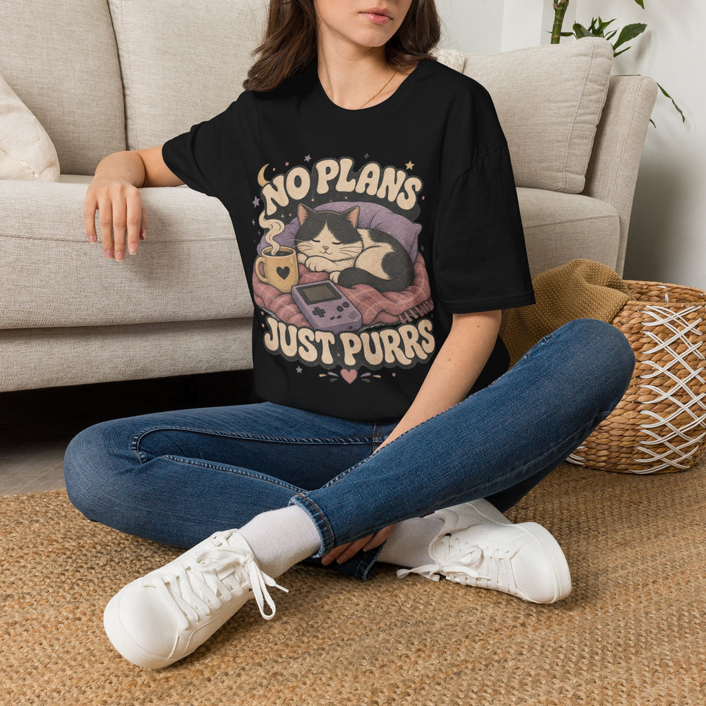 No Plans Just Purrs T-SHIRT