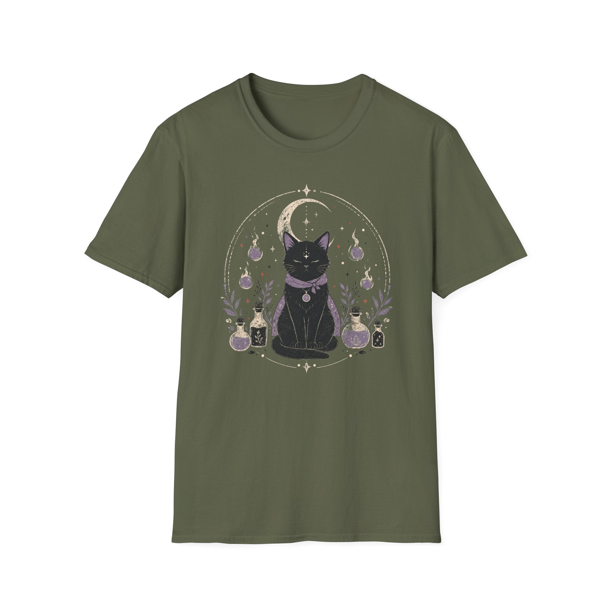 Moonlit Mana Cat T-shirt
