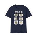Things My Cat Judges Me For T-shirt