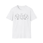 Tiny Cat Between Controllers T-shirt