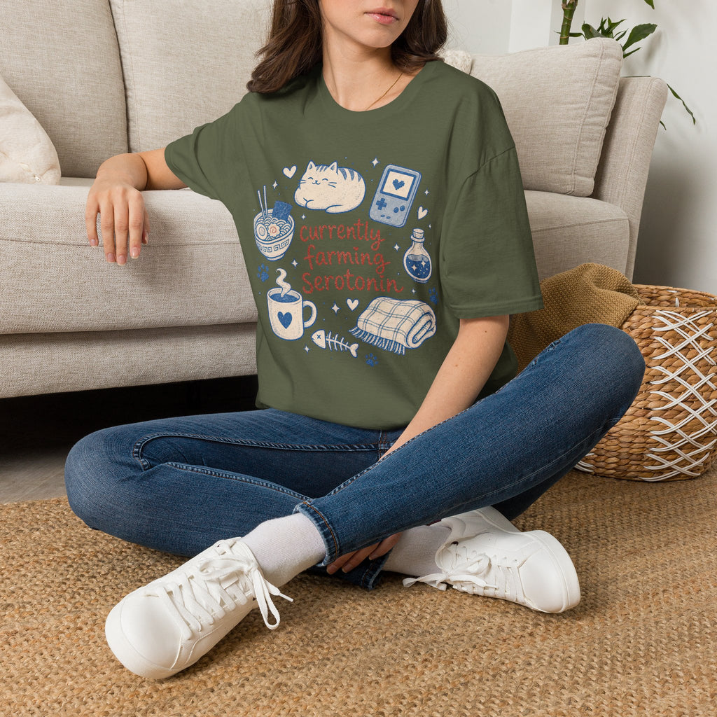 Currently Farming Serotonin T-SHIRT