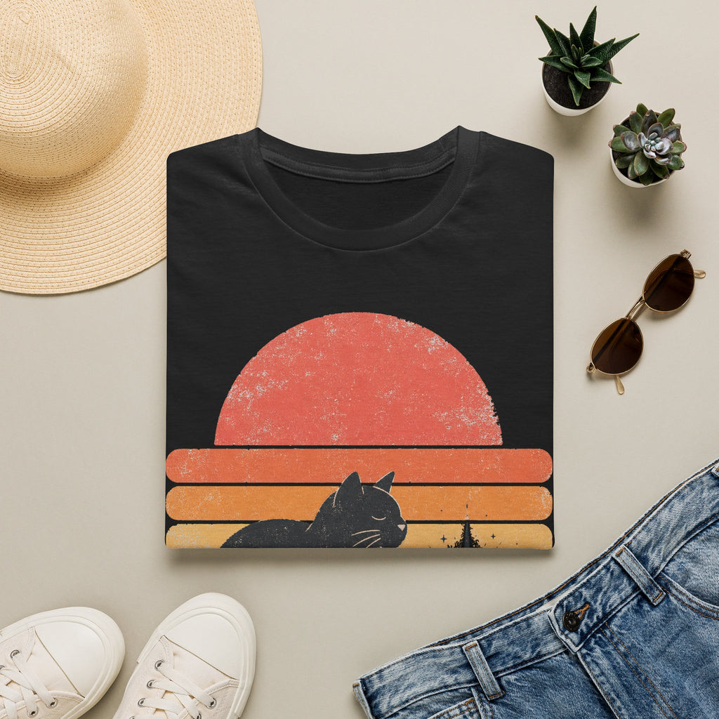 Save Point Sunset Cat T-SHIRT