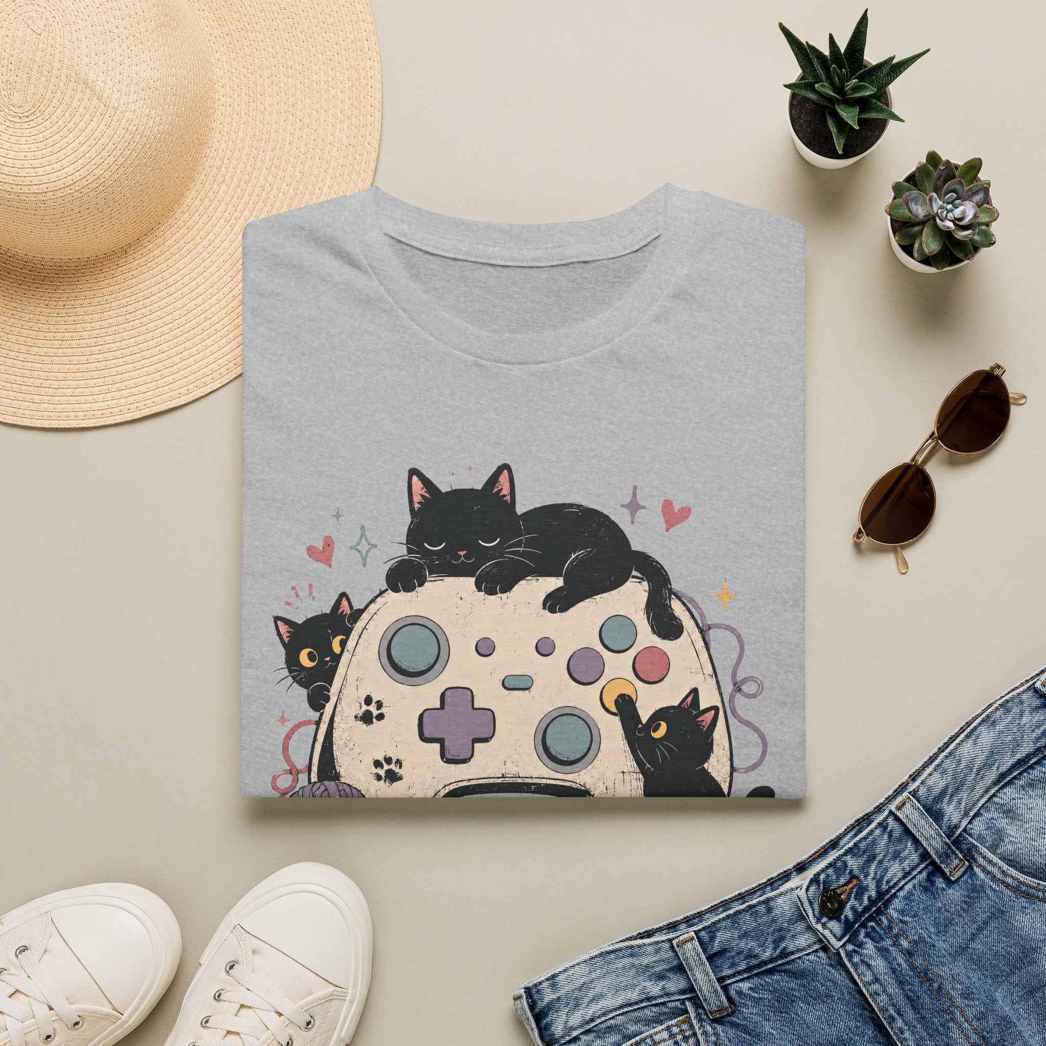 Cat Controller Chaos T-shirt