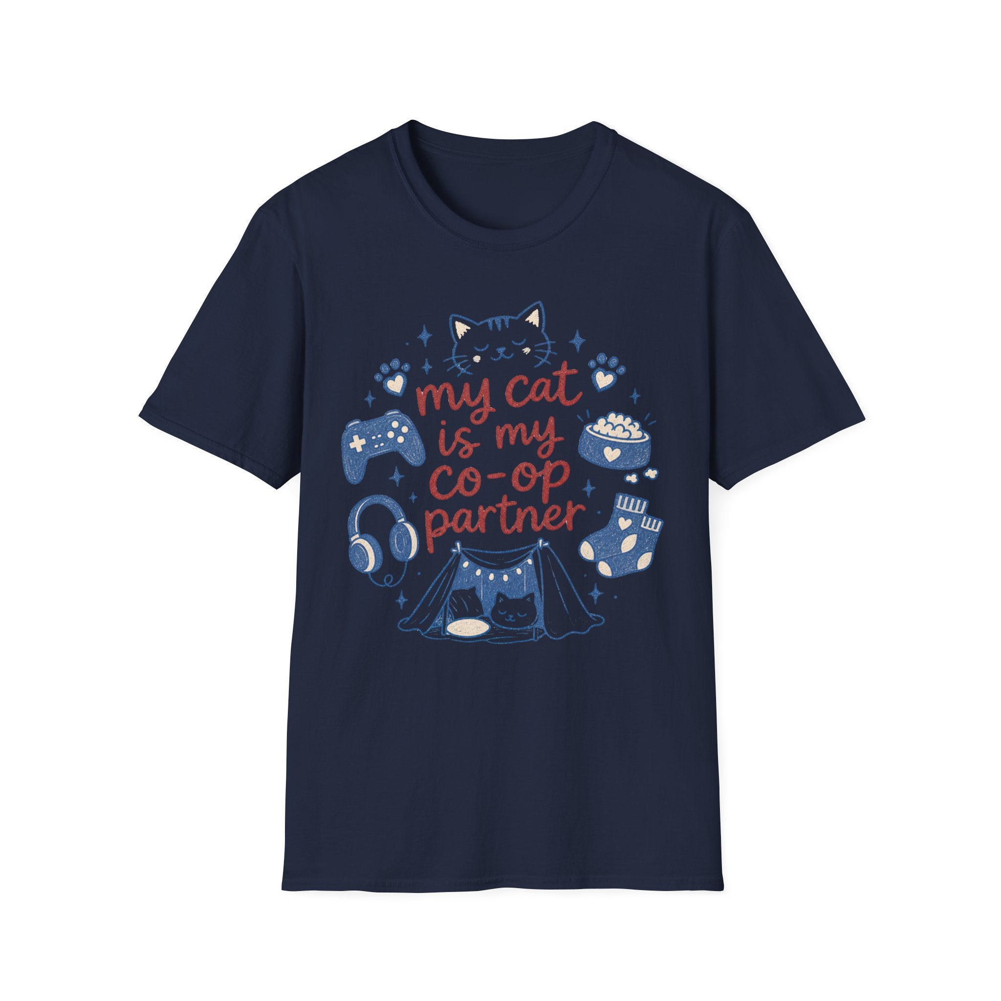 My Cat Is My Co-Op Partner T-SHIRT