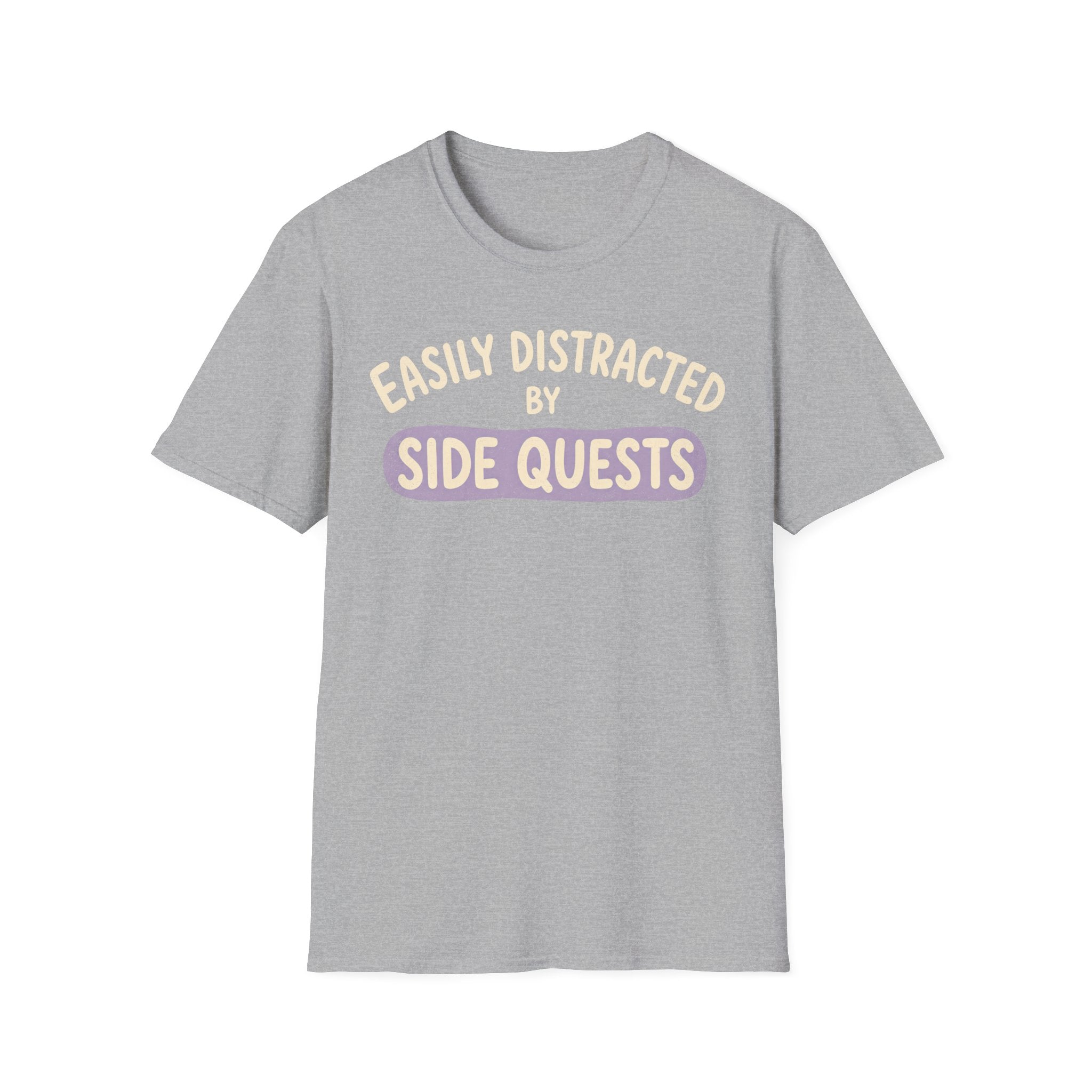 Easily Distracted By Side Quests - Highlight T-SHIRT