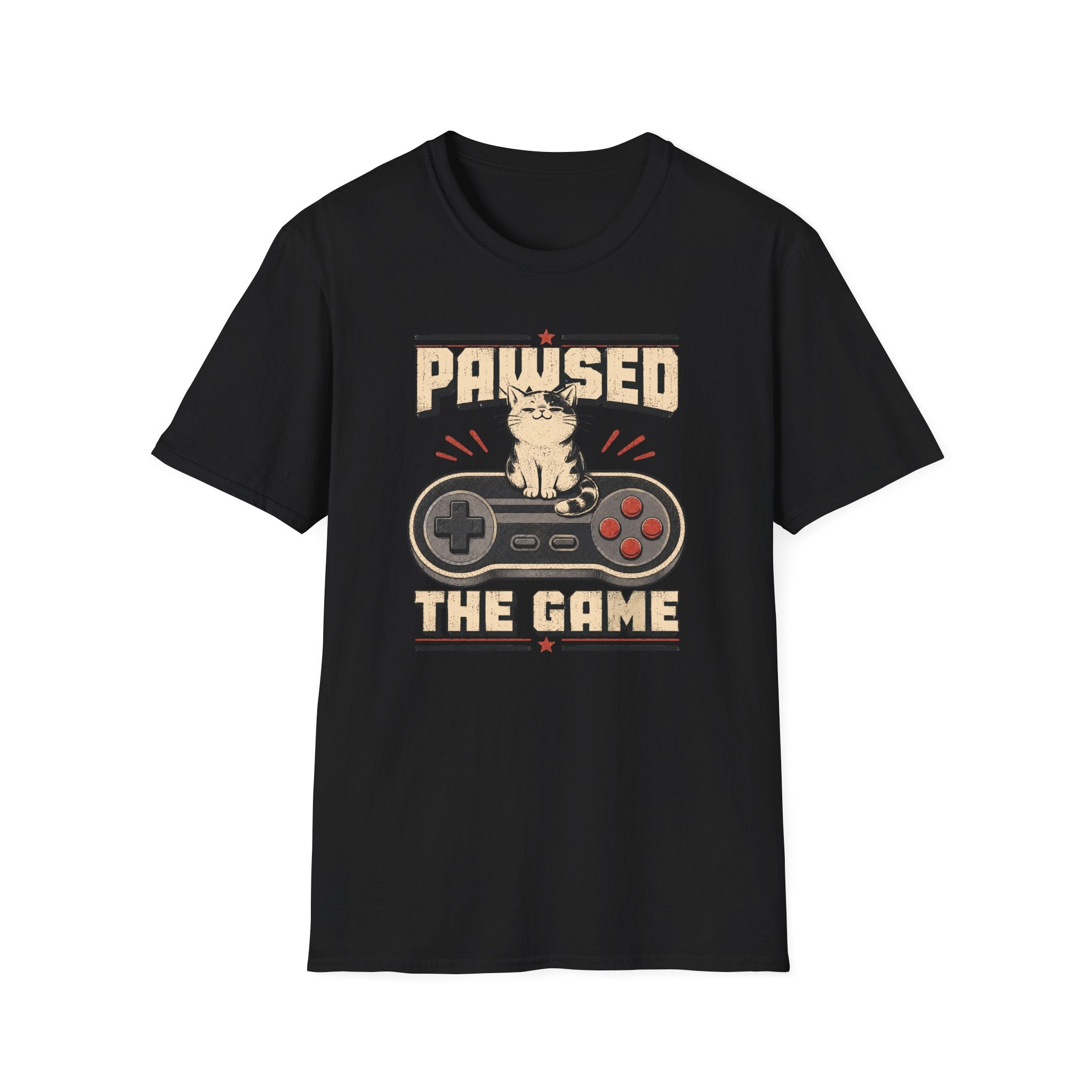 Pawsed The Game T-shirt