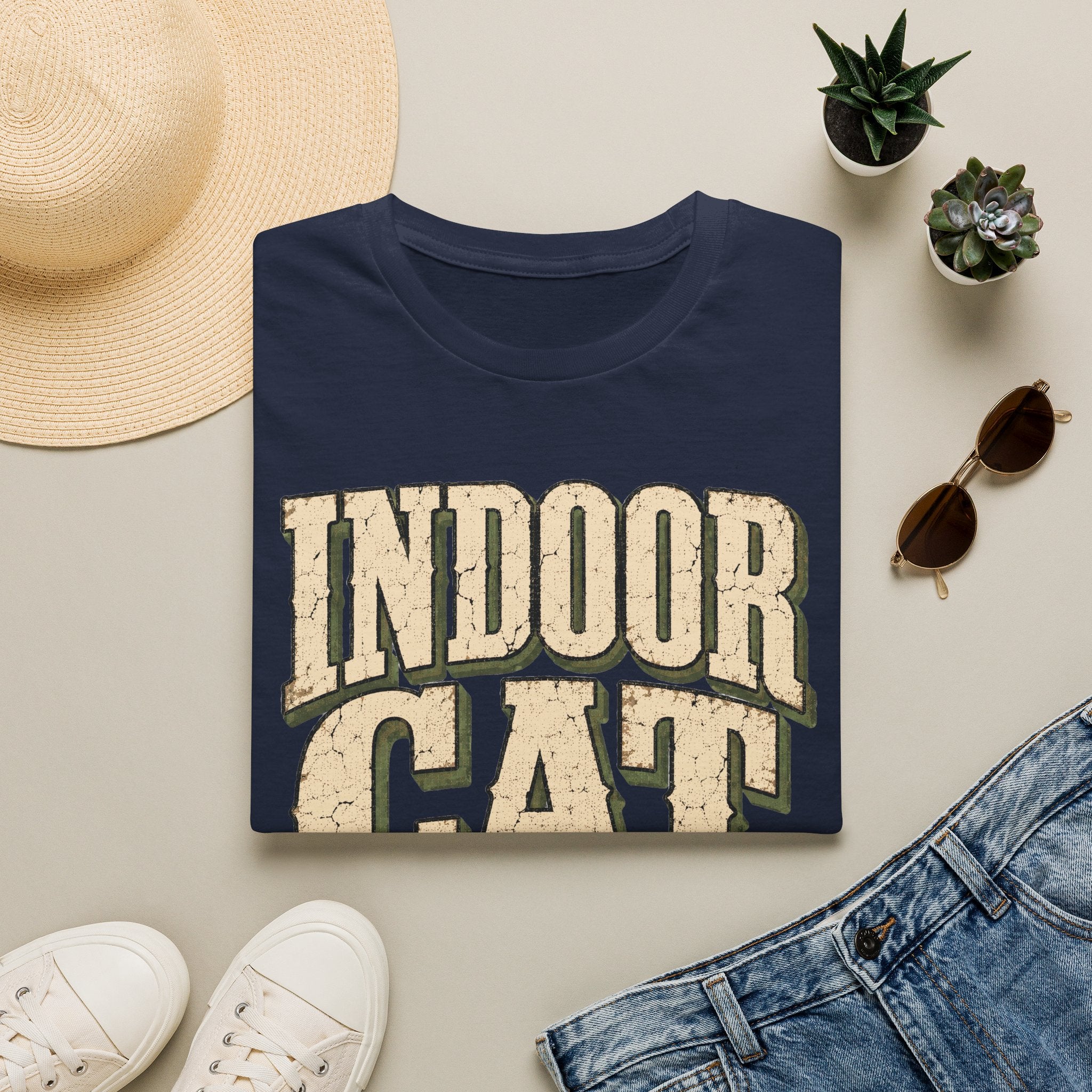 Indoor Cat Energy T-shirt