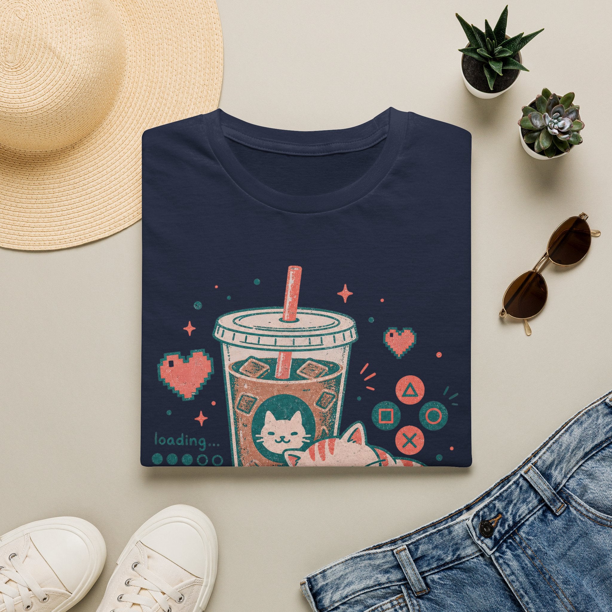 Coffee First Quest Later T-SHIRT