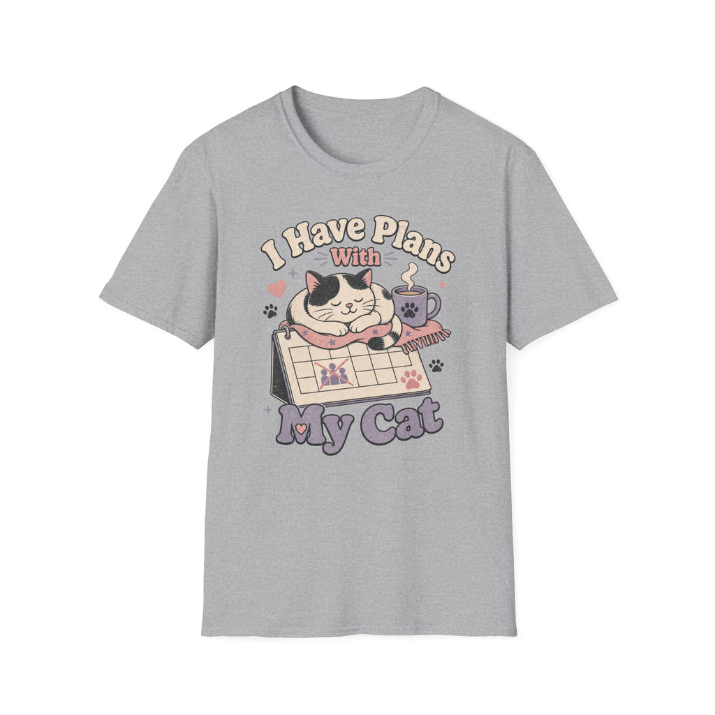 I Have Plans With My Cat T-SHIRT