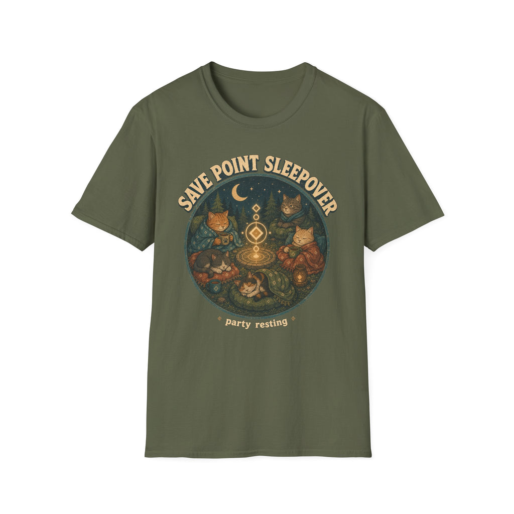 Save Point Sleepover T-SHIRT