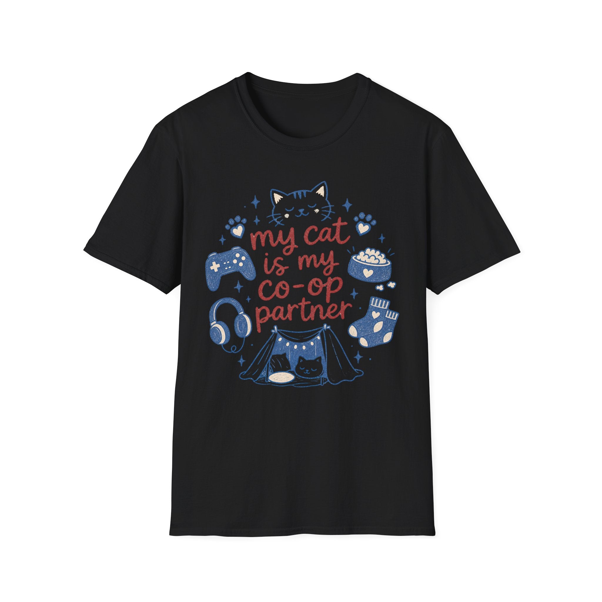My Cat Is My Co-Op Partner T-SHIRT