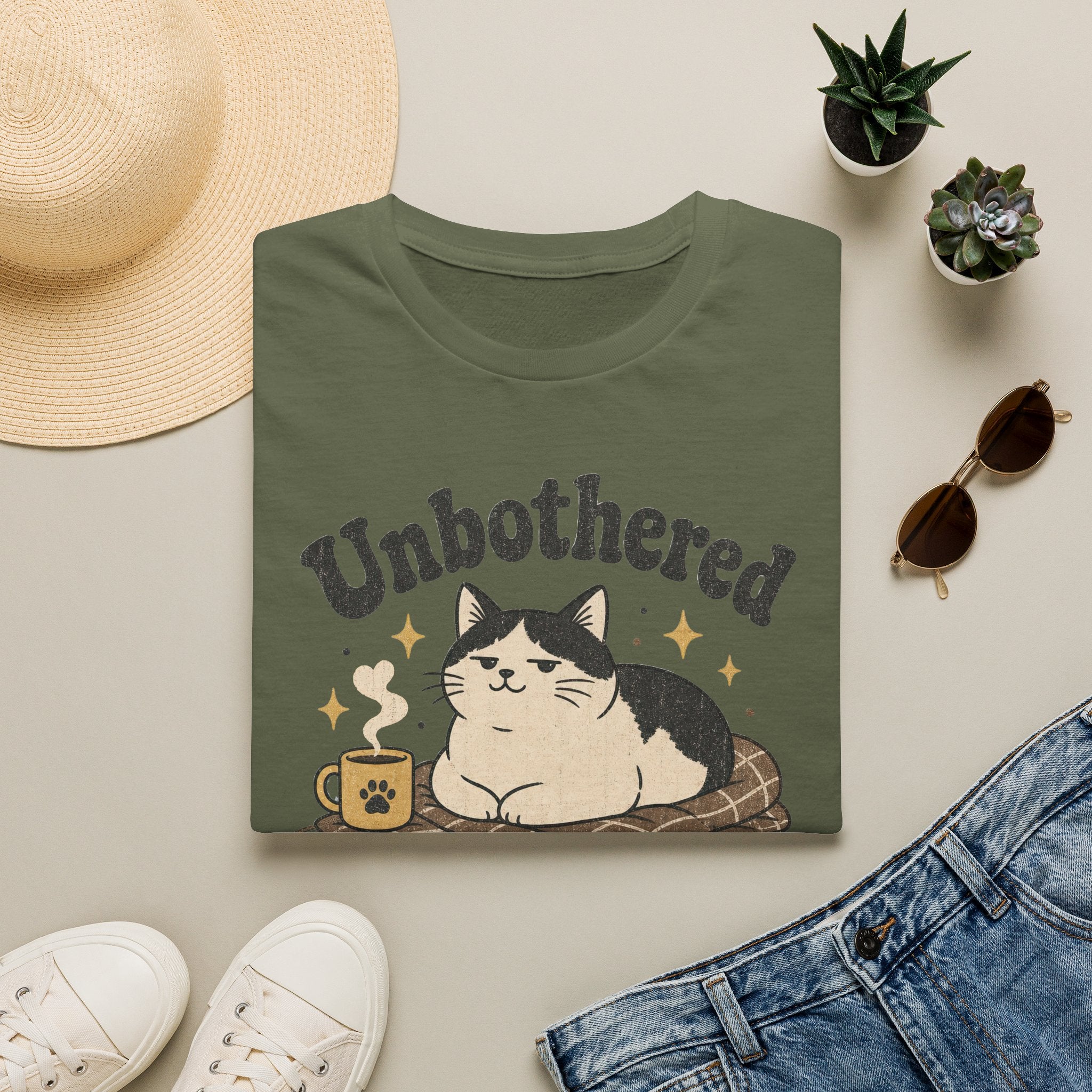 Unbothered Side Character T-SHIRT