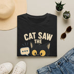 Cat Saw The Group Chat T-SHIRT
