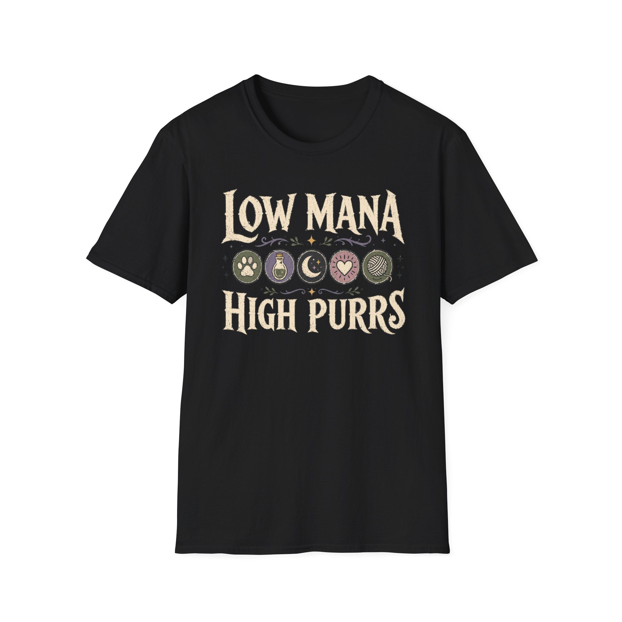 Low Mana High Purrs T-shirt