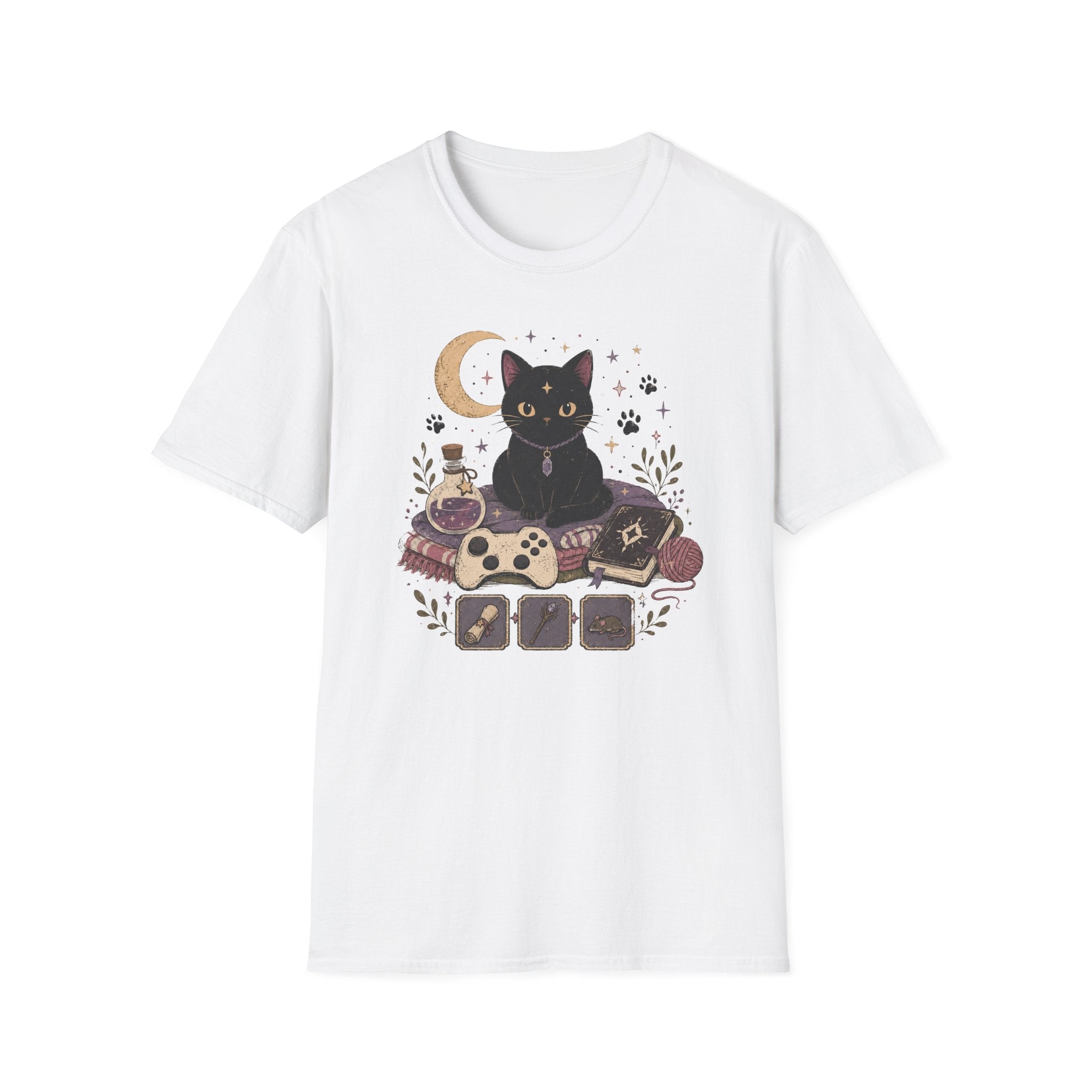 Witchy Gamer Familiar T-shirt