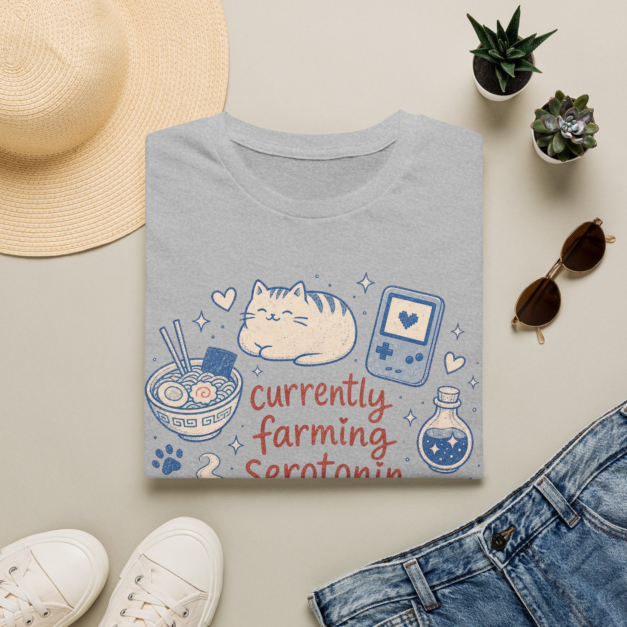 Currently Farming Serotonin T-SHIRT