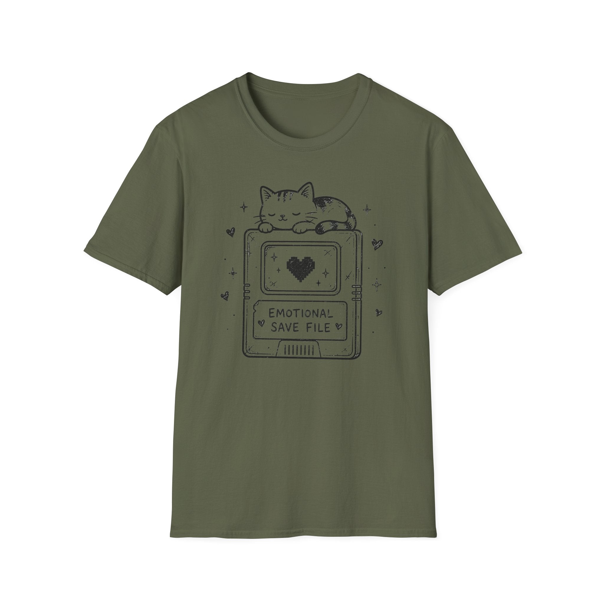 Emotional Save File T-shirt