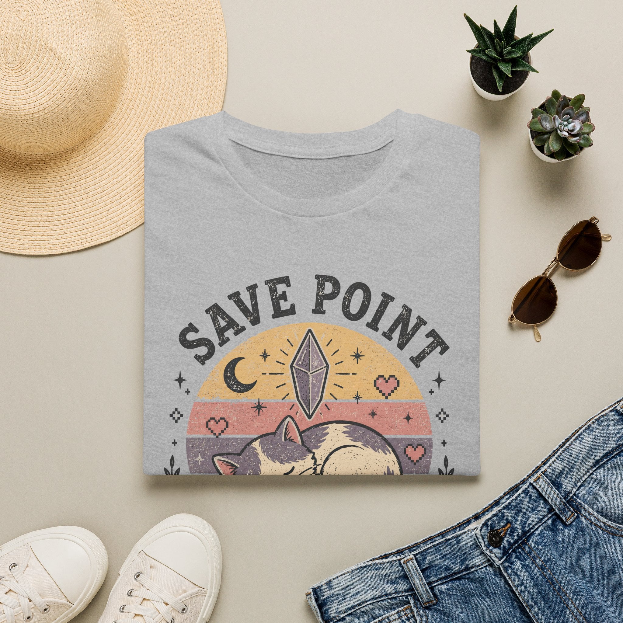 Save Point Located T-shirt