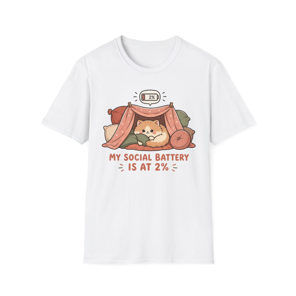 My Social Battery is at 2% T-shirt