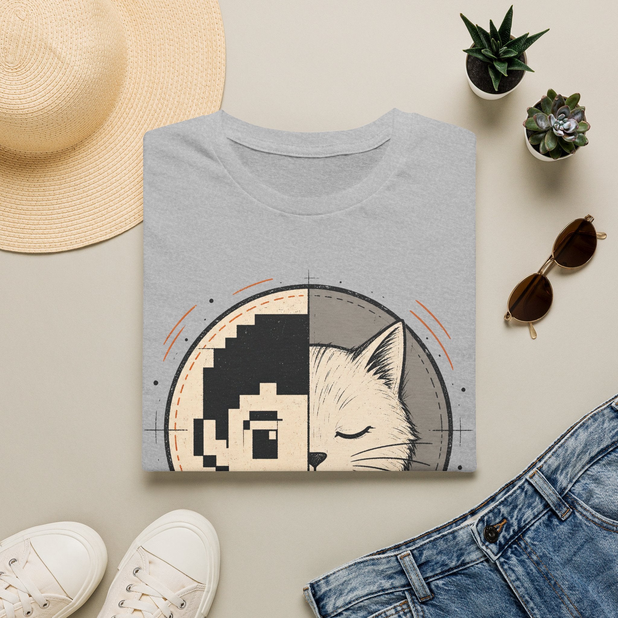 Player One Player Purr T-SHIRT