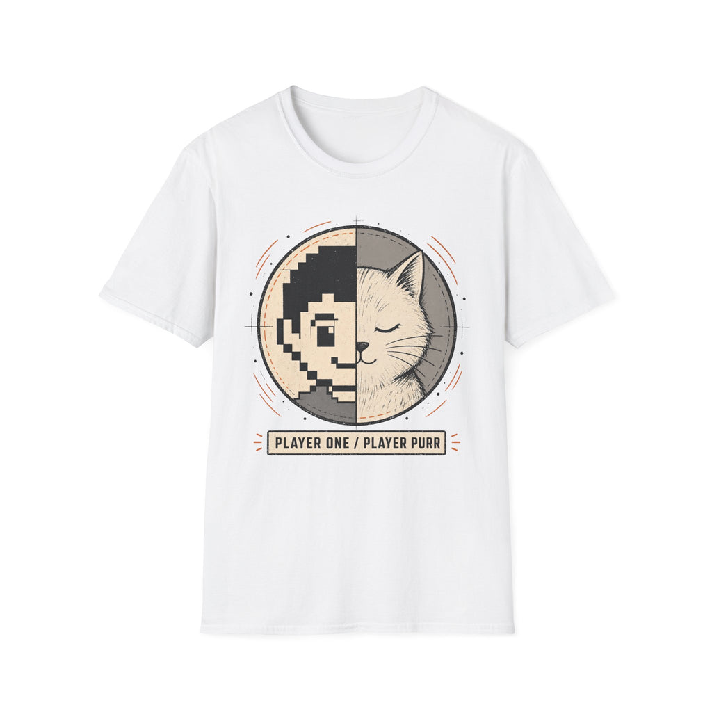 Player One Player Purr T-SHIRT