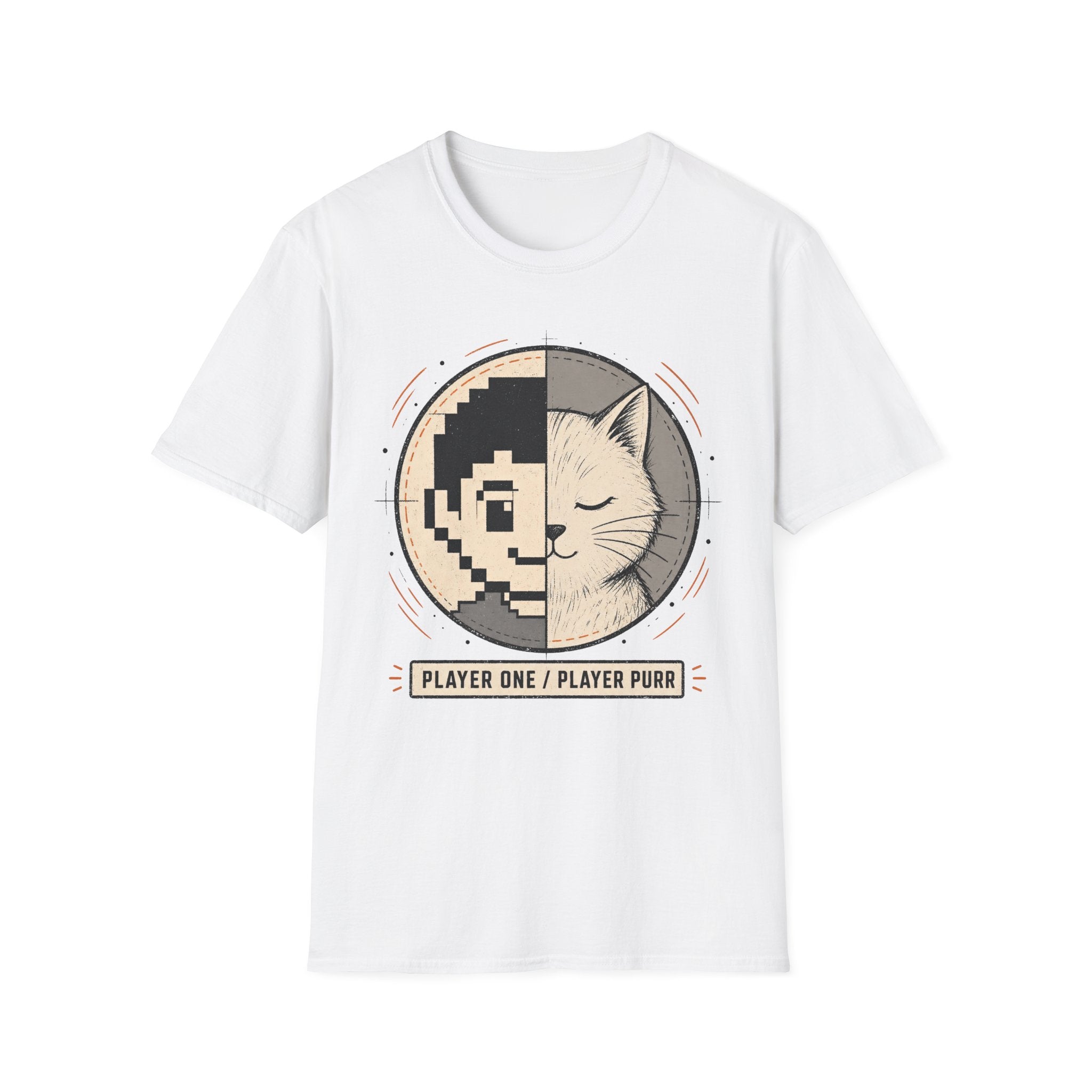 Player One Player Purr T-SHIRT