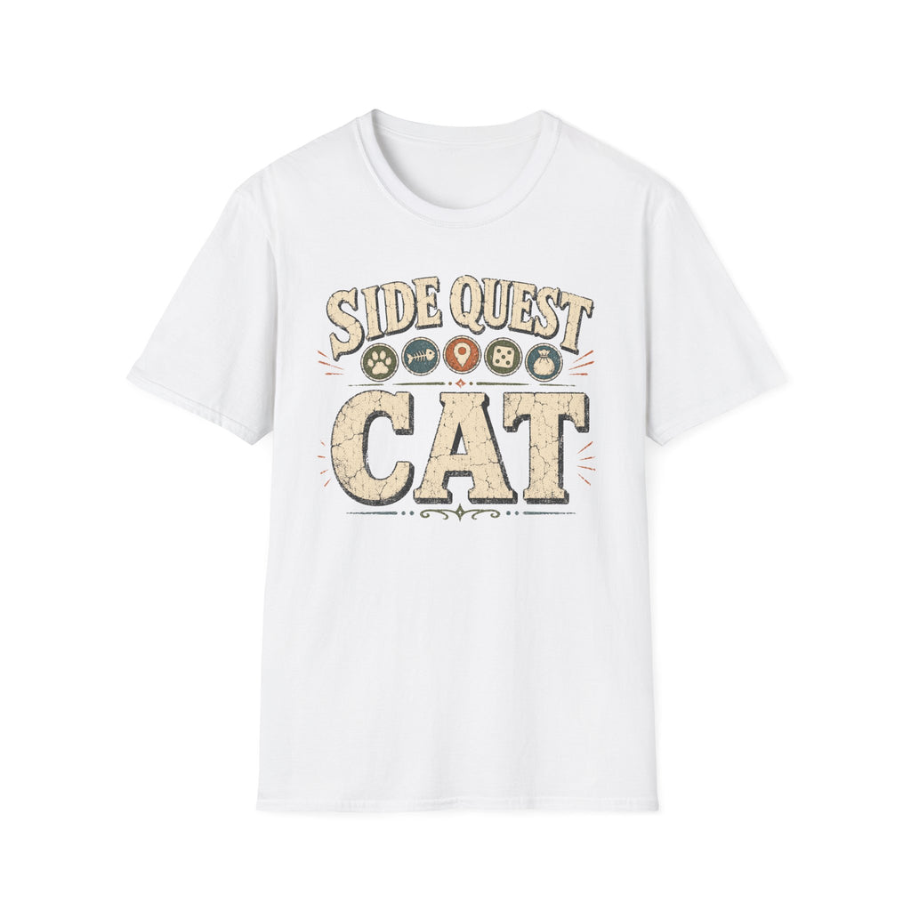 Side Quest Cat T-shirt