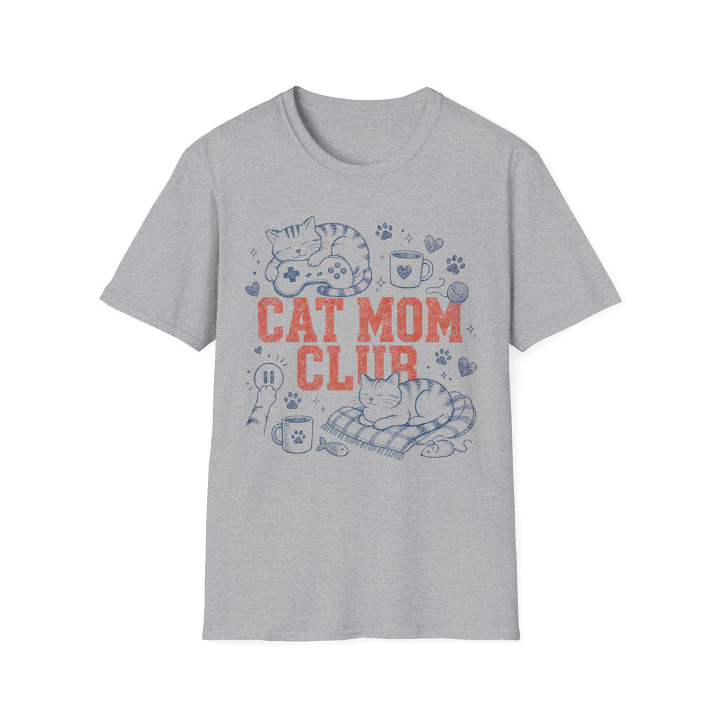 Cat Mom Club T-SHIRT