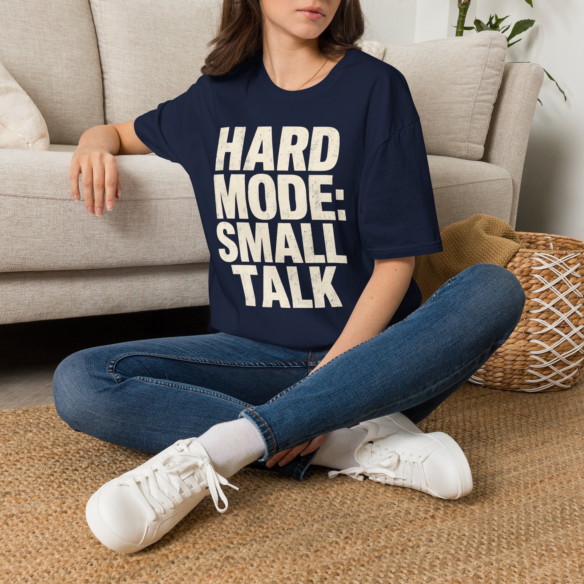 Hard Mode Small Talk T-SHIRT