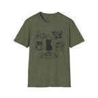 Tiny Gamer Cat Field Notes T-SHIRT