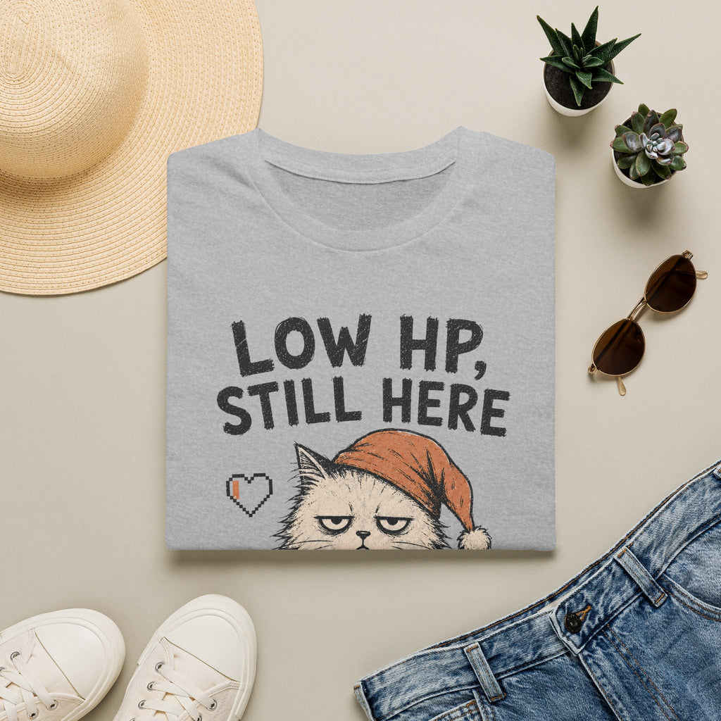 Low HP Still Here Sleep Cap T-SHIRT